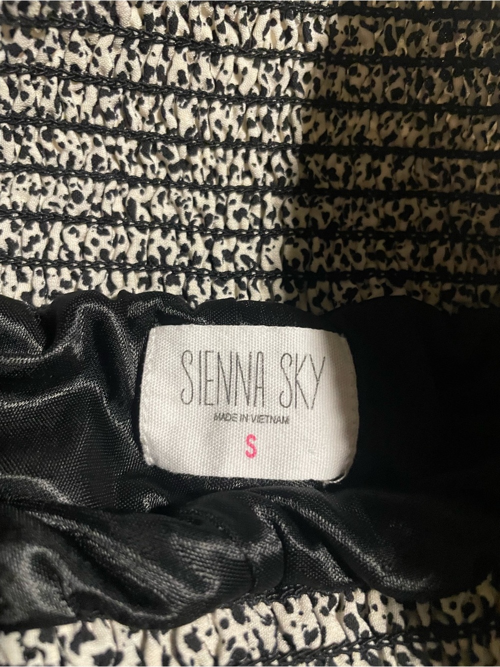 Black and white dot flowy pants - Picture 4 of 4